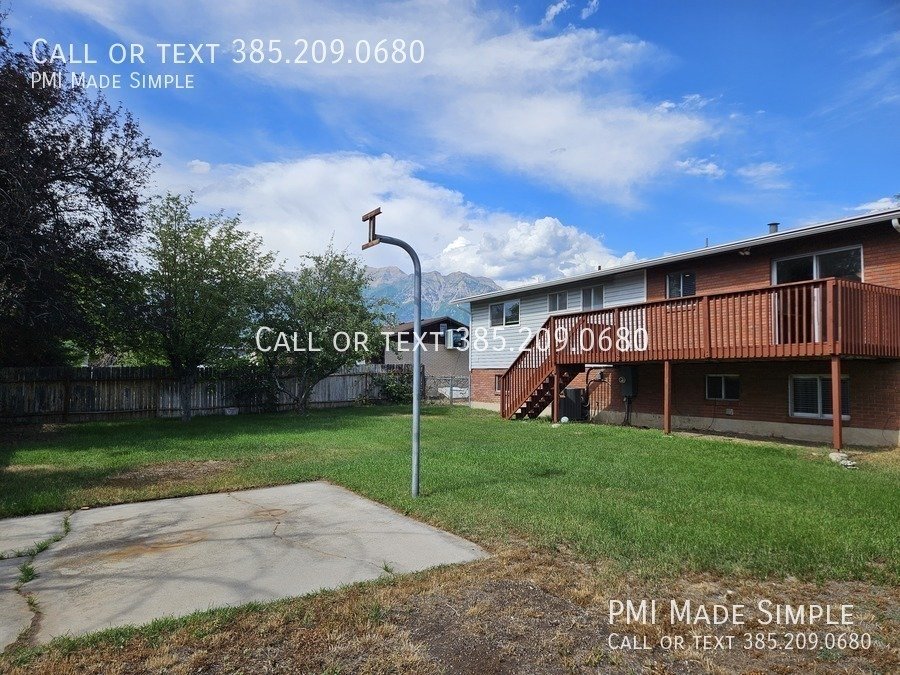 $250 off First Month! HUGE Fenced Yard in Orem | Pet Friendly property image